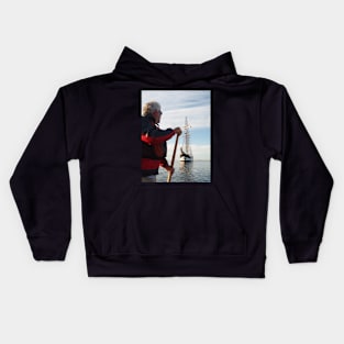 Sailing Tall Kids Hoodie